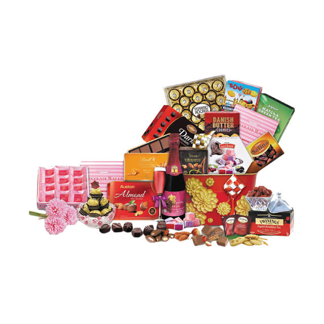 Deluxe Chocolate and Tea Lovers Gift Basket - Ramadhan 2024