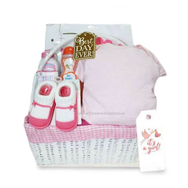 Baby Hampers - Welcome Baby Pink - Baby Gifts