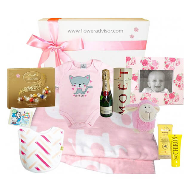 Pure Luxury Baby Girl Gift Box - Baby Gifts