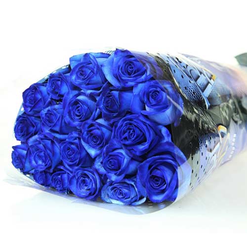 Mysterious Blue Roses Bouquet - Valentine's Day