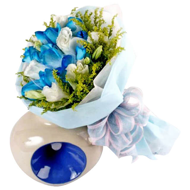 Blue  Belles - Hand Bouquets