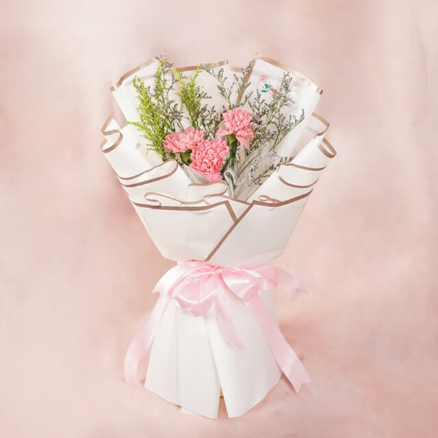 As I Am - Simple Carnations Bouquet - Congratulations