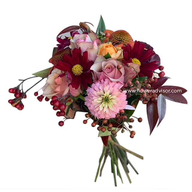Chic Color Bouquet - Get Well Soon