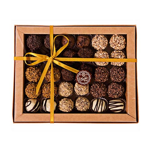 Box of Kuze chocolate truffles (Big) - Anniversary