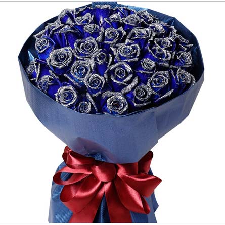 Glamour Blue Rose - Anniversary