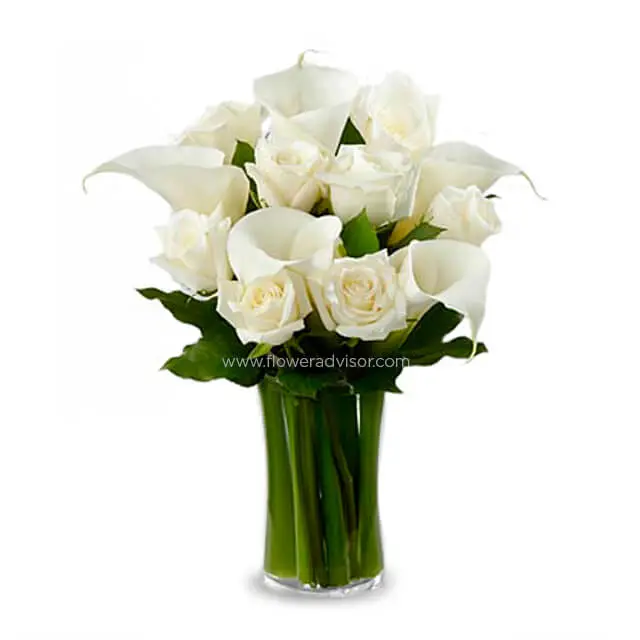 White Elegance I - Lilies