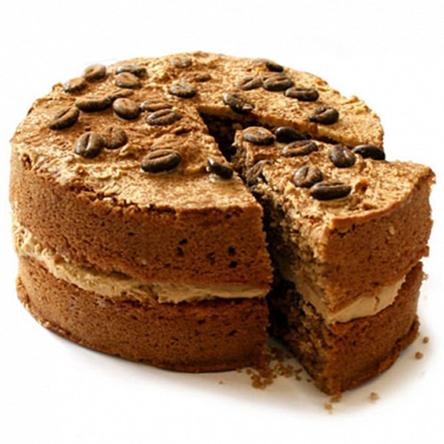 Coffee Sponge Cake - Birthday