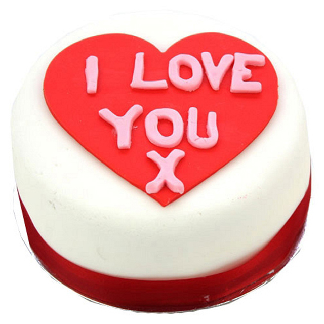 I Love You Heart Cake - Womens Day