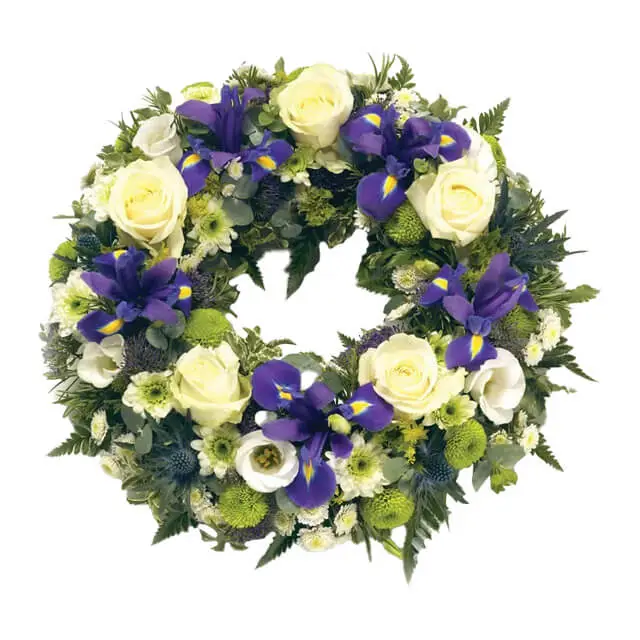 Tranquil Memories Floral Pall Wreath - Sympathy