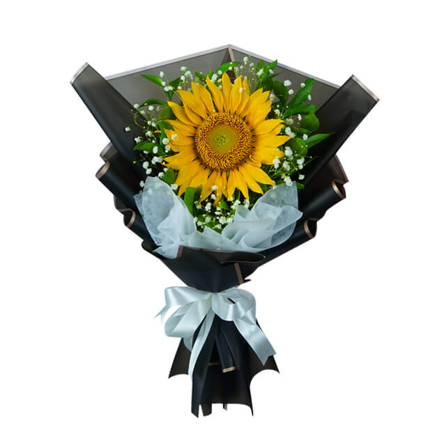 My Sunflower - Single Sunflower Bouquet (Special Offer) - Thank You