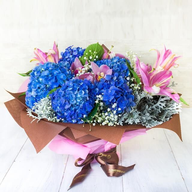 Blue - Hand Bouquets