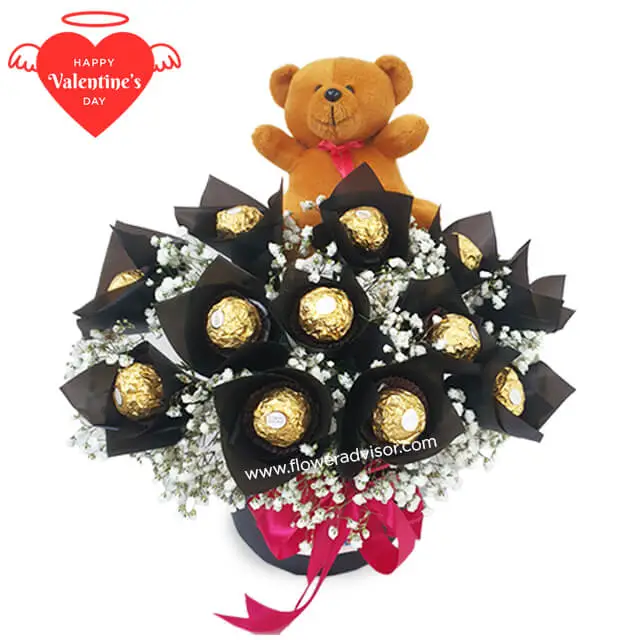 VDAY 2023 - Loves Bouquet of Bliss (Special Offer) - Valentine's Day
