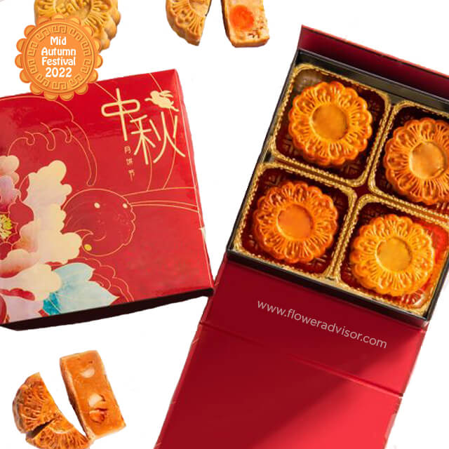 MAF 2022 - Mix and Match Baked Mooncakes (Box of 4) - Mid-Autumn Festival