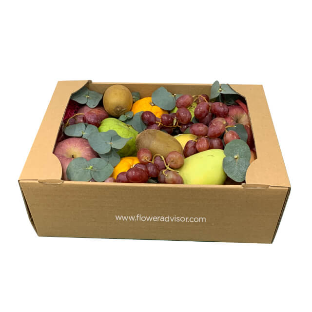 All Fruits in Box - Get Well Soon