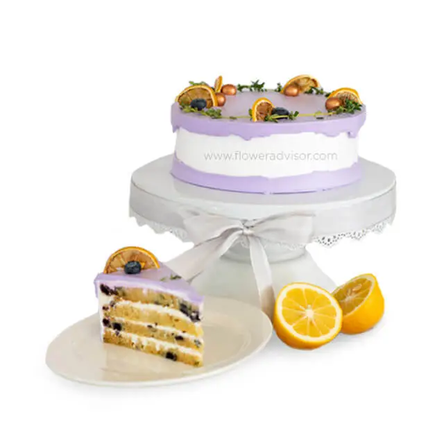 Lemon Blueberry Thyme Cake (0.5kg) - Teachers Day