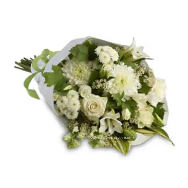White Margarita - Hand Bouquets