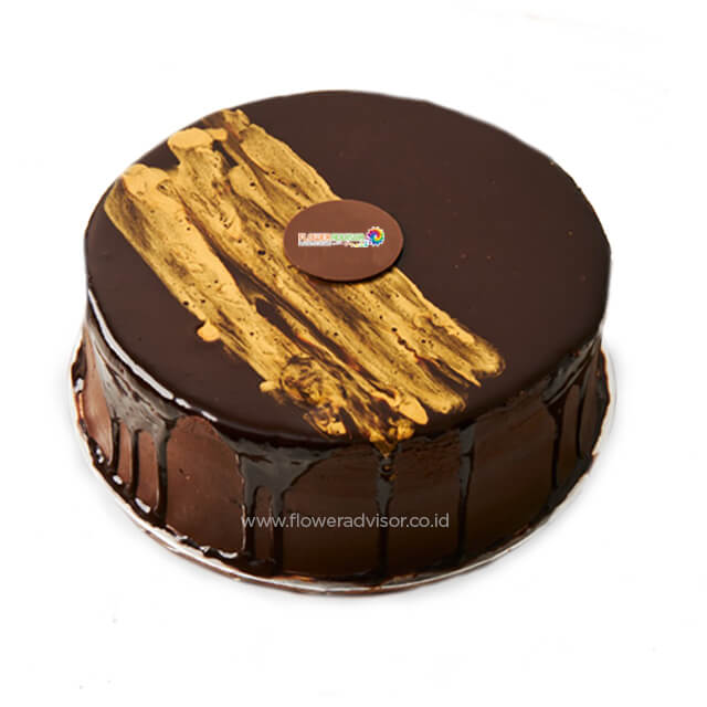 Coffee Cream Cake Round - Kue Cokelat