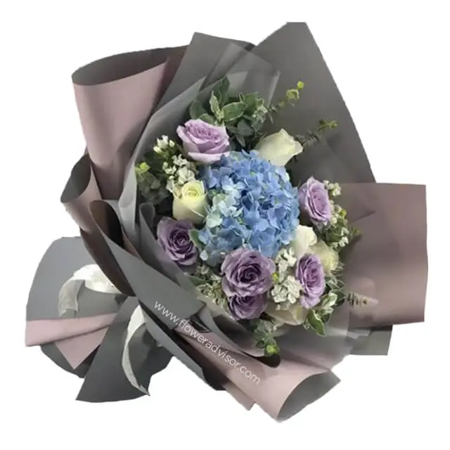 Blue Pink Skies - Hand Bouquets