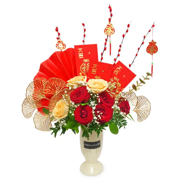 Elegant Flowers Arrangement - IMLEK 2024 - Chinese New Year