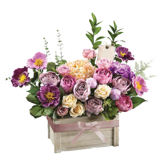 Sweet Amethyst - Table Flowers