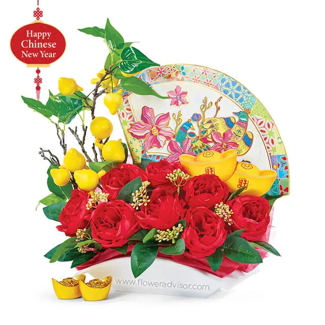 CNY 2022 - Everlasting Fortune Floral Gift - Chinese New Year