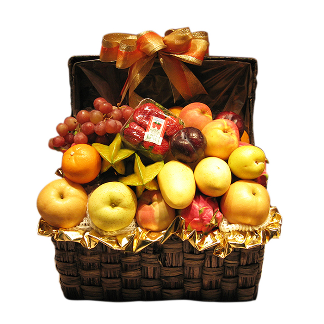 Seasons Bounty Fruit Basket - Fruits Baskets