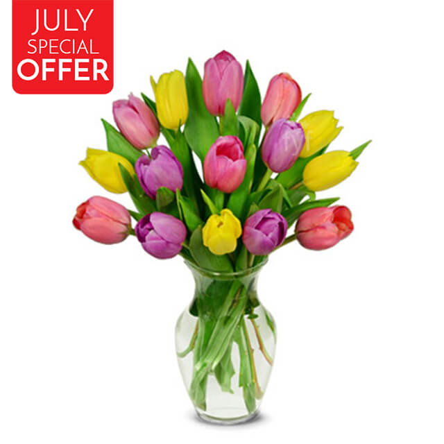 JSO - Summer Tulips - Hand Bouquets