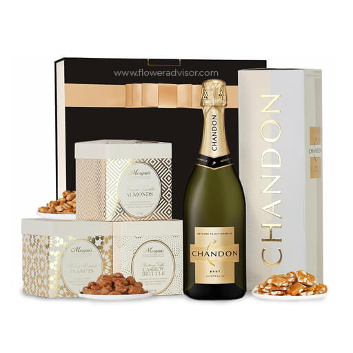 Chandon & Sweet Delights - Wine Gifts Basket