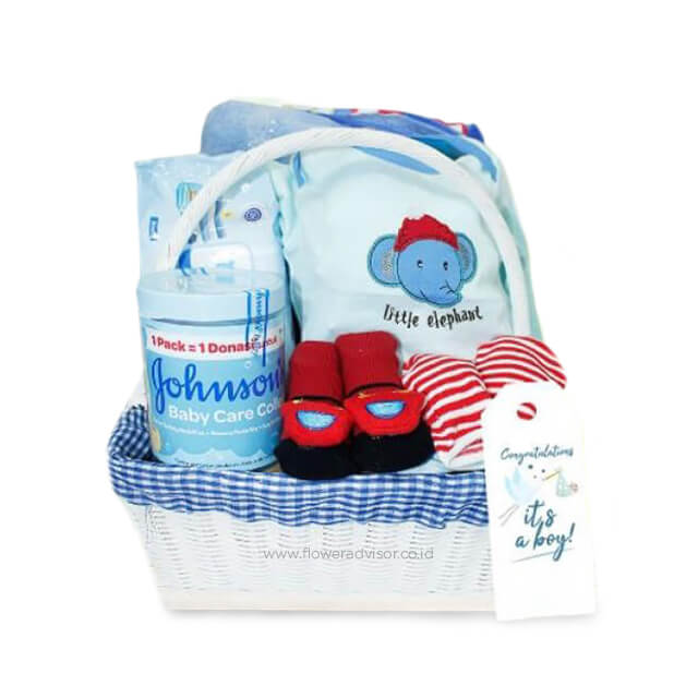 Baby Hampers -  Welcome Baby Blue - Baby Gifts