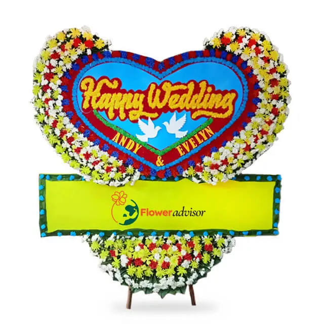 Surprising    Love - Papan Bunga Pernikahan