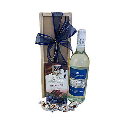 The white wine Gift - Wine Gifts Basket