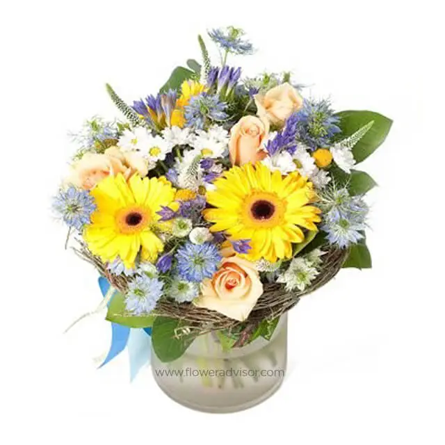 Sunny Skies Bouquet - Get Well Soon