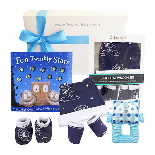 Wish Upon A Star Baby Boy Gift Box - Baby Gifts
