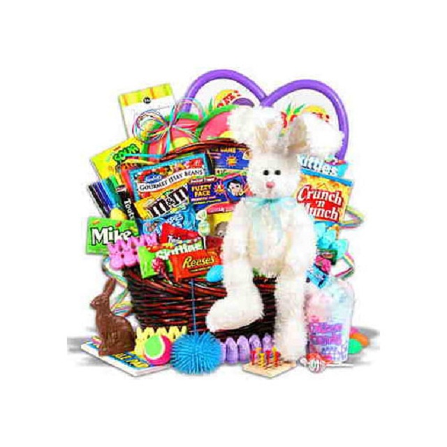 Bunny with Goodies - Easter
