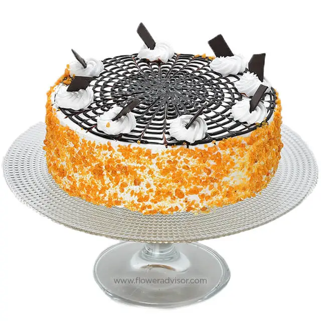 Butterscotch Cake 1kg - Birthday