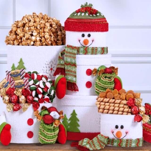 Snowman Tower - Christmas