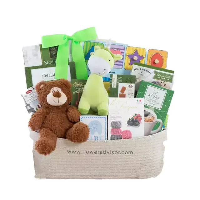 Lots of Love Baby Gift Basket - New Borns