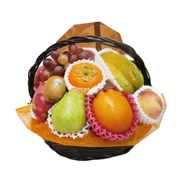Seasonal Symphony: Fruit & The Peninsula Mooncake Basket - MAF 2024 - Mid-Autumn Festival