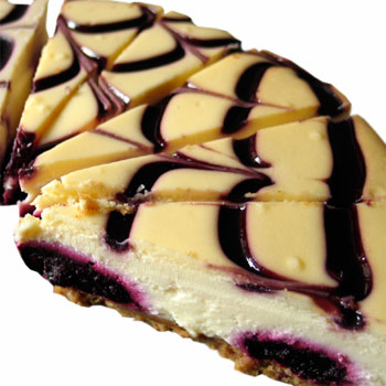 Cheesecake Cassis-Creme fraiche - Birthday