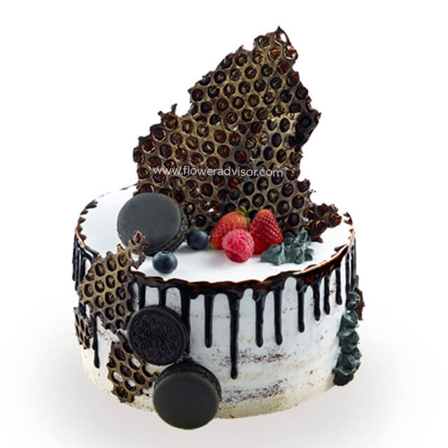 Chocolate Drip Cake - Birthday