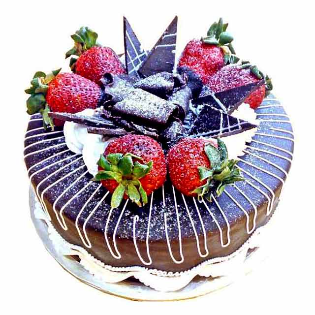Chocolate Strawberry Cake - Mothers Day