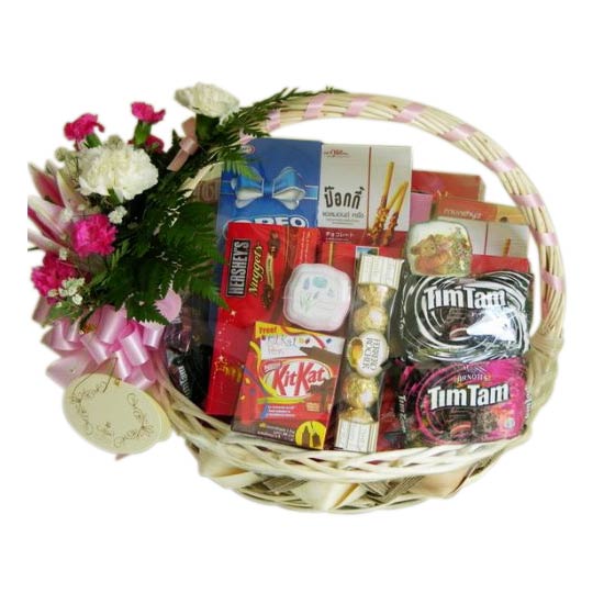 Basket of Crunchy Munchies - Easter