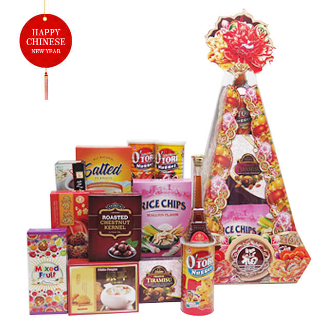 CNY - Red Lunar Hampers - Chinese New Year