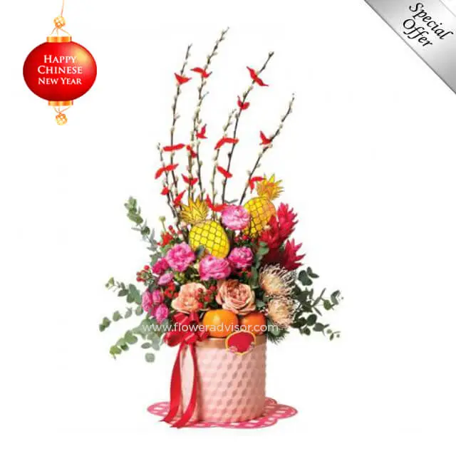 CNY 2021 - Elegance Floral Gift - Chinese New Year