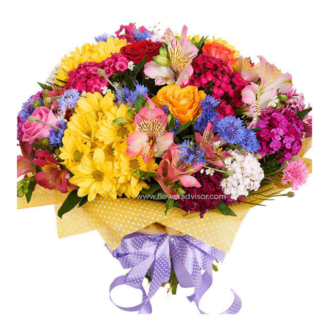 Bright Hawaiian Bouquet - Mothers Day