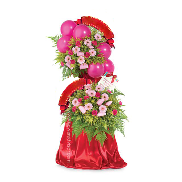 Felicitous Congratulatory Flowers - Grand Opening Stands