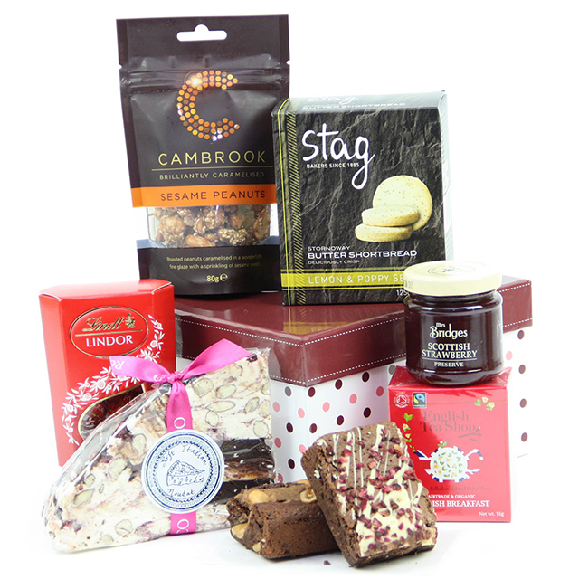 Brownie Nougat Gift Box - Anniversary