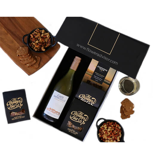 Cape Mentelle Sauvignon Blanc & Savoury Delights - Wine Gifts Basket