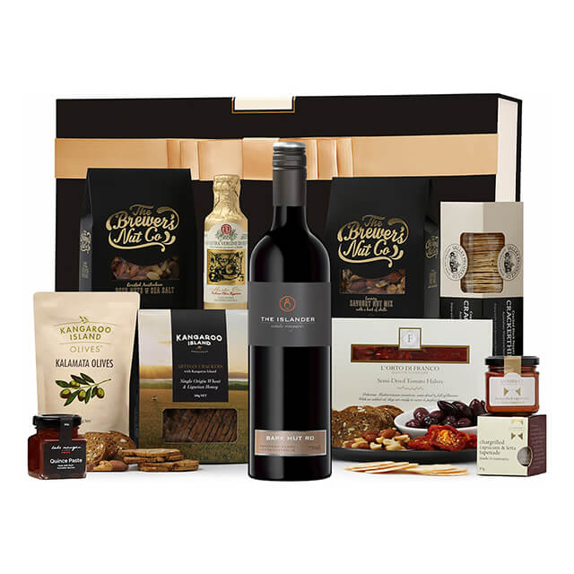 Red Wine & Nibbles Hamper - Chinese New Year