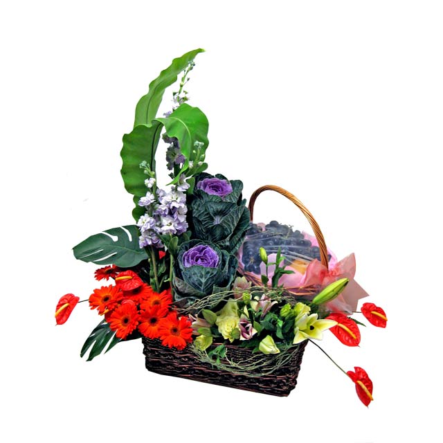 Heavenly Delight - Flowers Basket